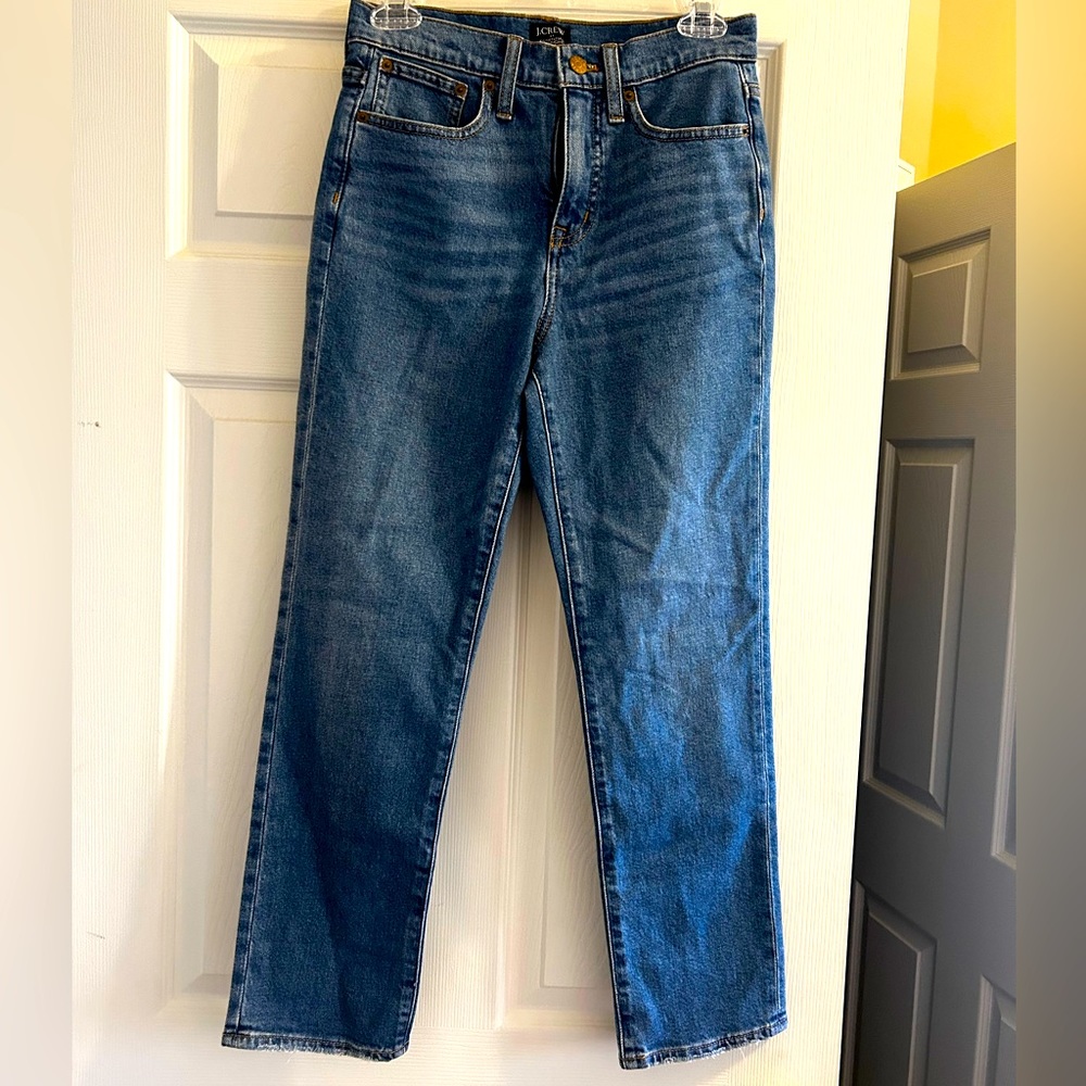 J. Crew Factory Essential Straight Jean Size 25/0